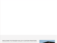 Tablet Screenshot of fvcustomprinters.com